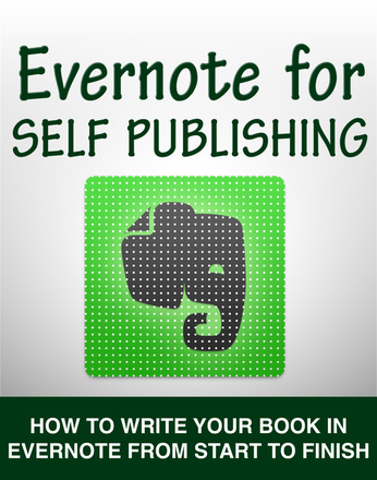 ebook cover for evernote for self publishing, available on kindle store