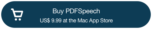 Link to buy and download PDFSpeech app from the Mac App Store for US$ 9.99